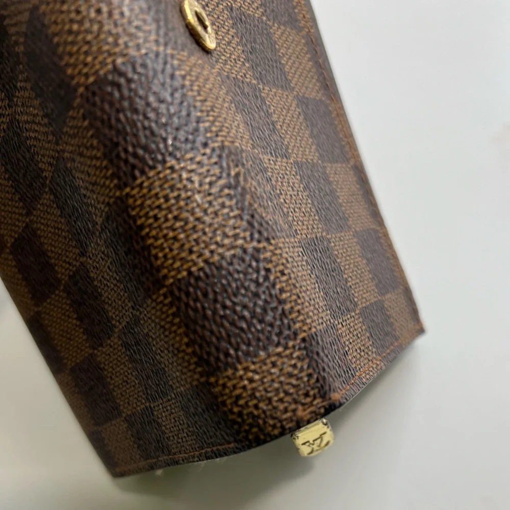 Louis Vuitton Damier Ebene Porte Monnaie Billets Tresor Wallet